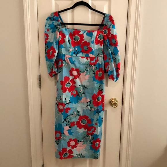 NWT Tuckernuck Floral Amaryllis Dress size small - Picture 2 of 10